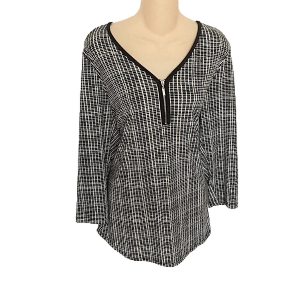 GEORGE PLUS 1X - Long Sleeve Top
